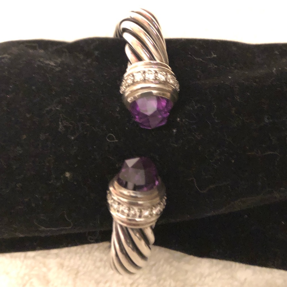 David Yurman Amethyst Bracelet